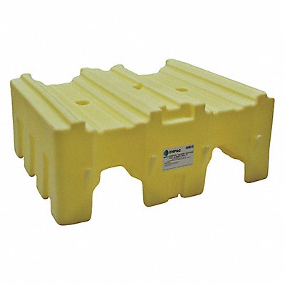 ENPAC 6004YE Double Drum Stack Module 2400 lb HDPE