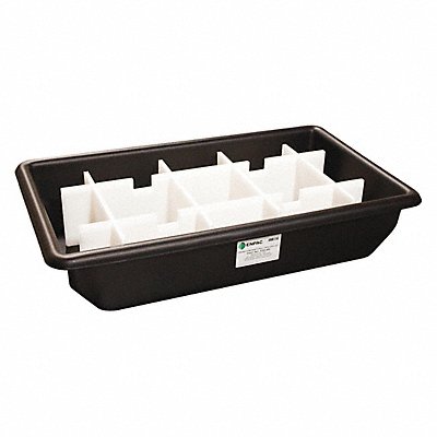 ENPAC 5393BK Drum Spill Containment Pallet 75gal Blk