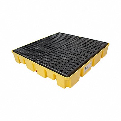 ENPAC 5400YE Drum Spill Containment Pallet 66gal Yllw