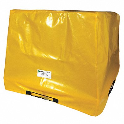 ENPAC 5116TARP Tarp Cover 57inLx57inWx44inH PVC Yellow