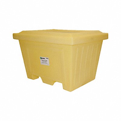 ENPAC 1505YE Storage Tote Yellow Solid Polyethylene