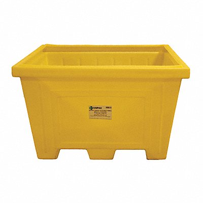 ENPAC 1520YE Storage Tote Yellow Solid Polyethylene