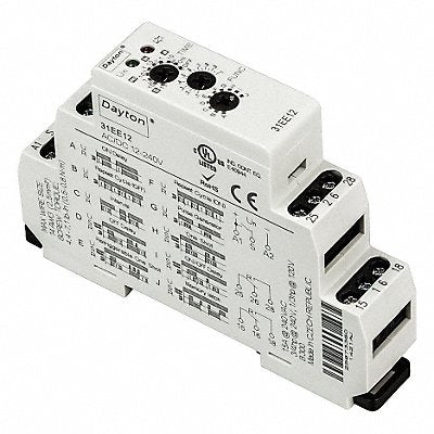 DAYTON 31EE12 Multi Function Time Delay Relay 12 to 240V AC/DC