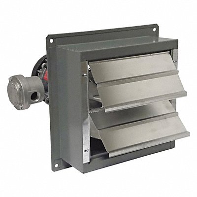 CANARM SD08XPF ShtMt Hzd ExhFn 8In Bl Alum 115/230 V