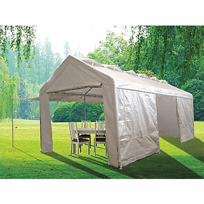 GRAINGER 31EW43 Heavy Duty Shelter 20 ft L x 10 ft W