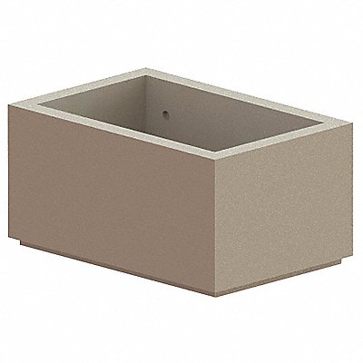 PETERSEN MFG. P36X24X18 Security Planter 18 in H