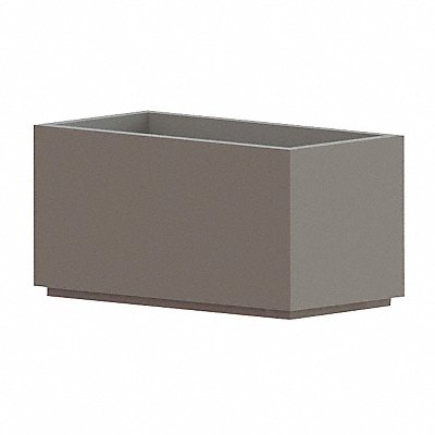PETERSEN MFG. P72X36X36 Security Planter Concrete 36 in H