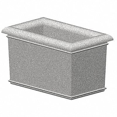 PETERSEN MFG. A60X36X36 Security Planter Concrete 36 in H