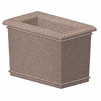 PETERSEN MFG. A60X36X42 Security Planter 42 in H