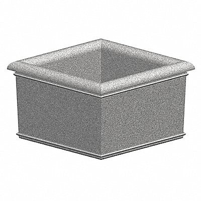 PETERSEN MFG. A60X60X36 Security Planter Concrete 36 in H