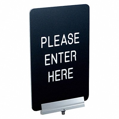 VISIONTRON SBC711P202BK Signage Engrvd 11x7in. PLEASE ENTER HERE