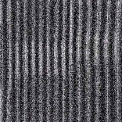 GRAINGER 31HL76 Carpet Tile 19-11/16in. L Dark Grey PK20