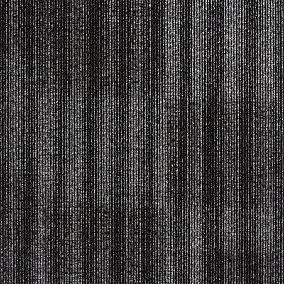 GRAINGER 31HL77 Carpet Tile 19-11/16in. L Charcoal PK20
