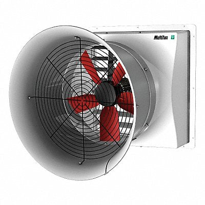 MULTIFAN C6E63K1M10338 Agricultural Exhaust Fan 240V 21/32 HP