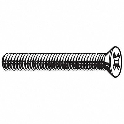 GRAINGER M246700500040 MS M5-0.80 Zinc Plated 40mm 50PK