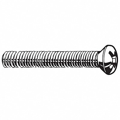 GRAINGER M513200400016 MS M4-0.70 Plain 16mm 100PK