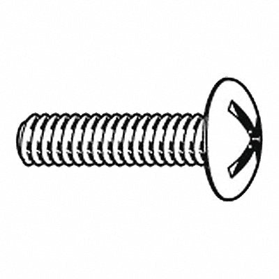 GRAINGER U248620130037 MS #6-32 Zinc Plated 3/8 L 100PK
