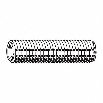 GRAINGER M078900500008 Socket Set Screw Grubscrew Knurled Cup Point M5-0.8 8mm L PK100