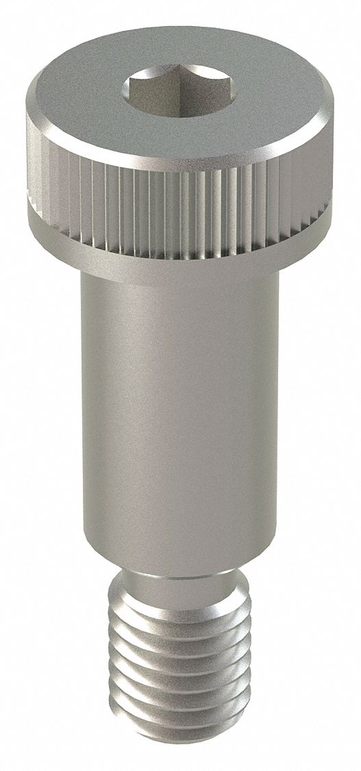 GRAINGER M510441600030 Shoulder Screw SS M12-1.75 24mmHdDia