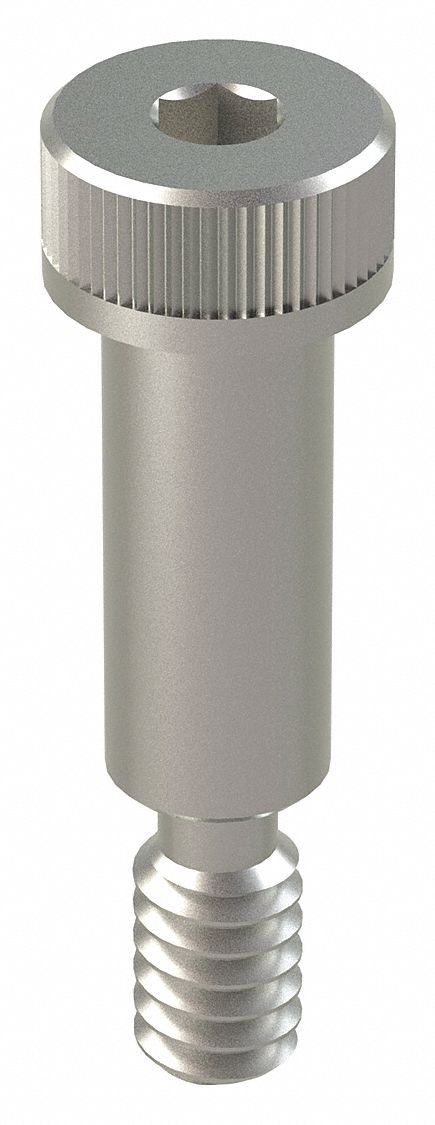 GRAINGER U510440250062 Shoulder Screw SS #10-24 3/8 HdDia PK5