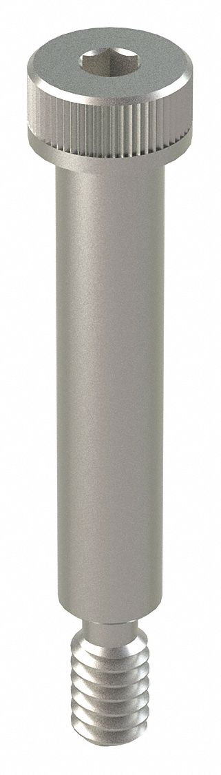 GRAINGER U510440250125 Shoulder Screw SS #10-24 3/8 HdDia PK5