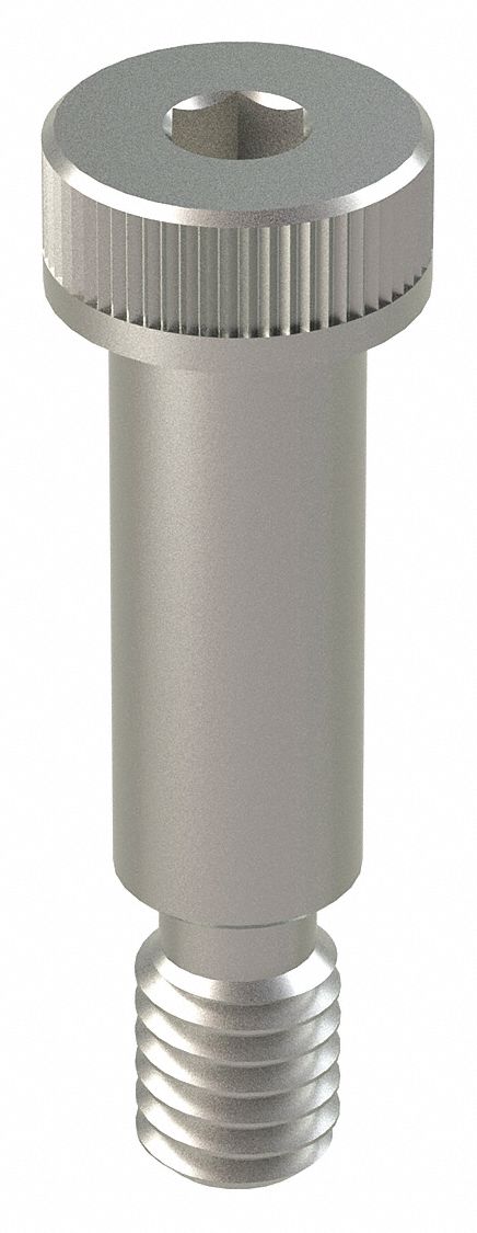 GRAINGER U510440370100 Shoulder Screw SS 5/16 -18 9/16 HdDia PK2