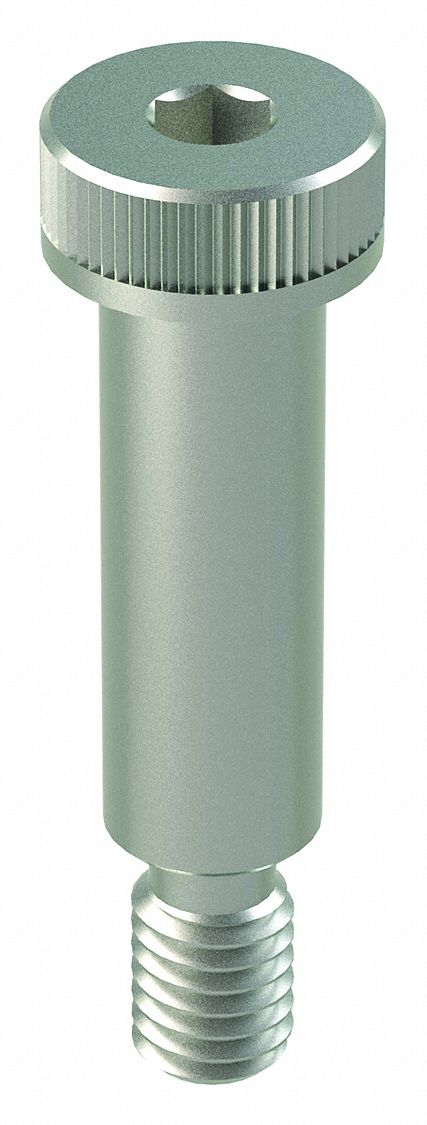 GRAINGER U510440500150 Shoulder Screw SS 3/8 -16 3/4 HdDia PK2
