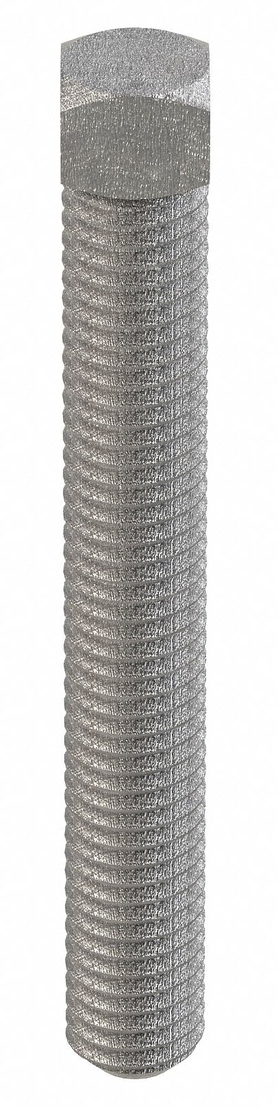 GRAINGER U010800500400 Socket Set Screw Grubscrew Cup Point Type 1/2 -13 4 L PK10