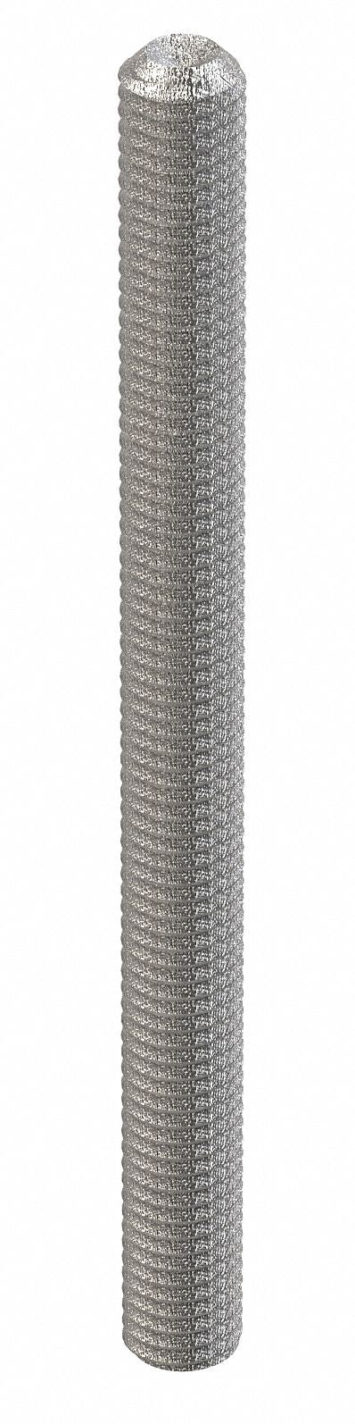 GRAINGER U010800500600 Socket Set Screw Grubscrew Cup Point Type 1/2 -13 6 L PK5