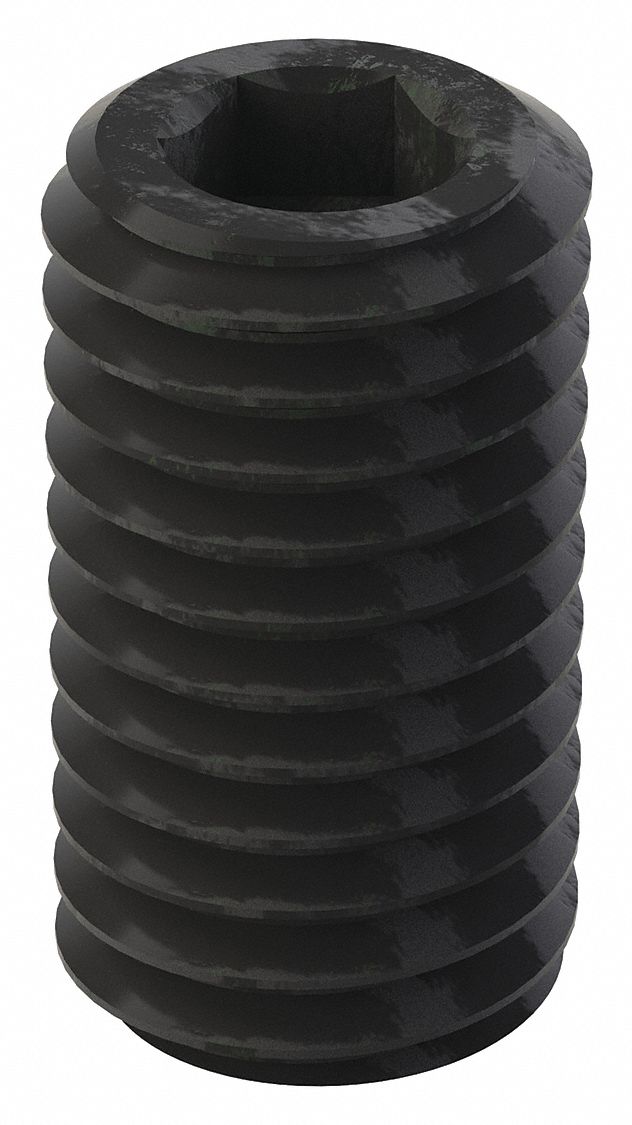 GRAINGER U078000500100 Socket Set Screw Grubscrew Cone Pt Type 1/2 -13 1 L PK25