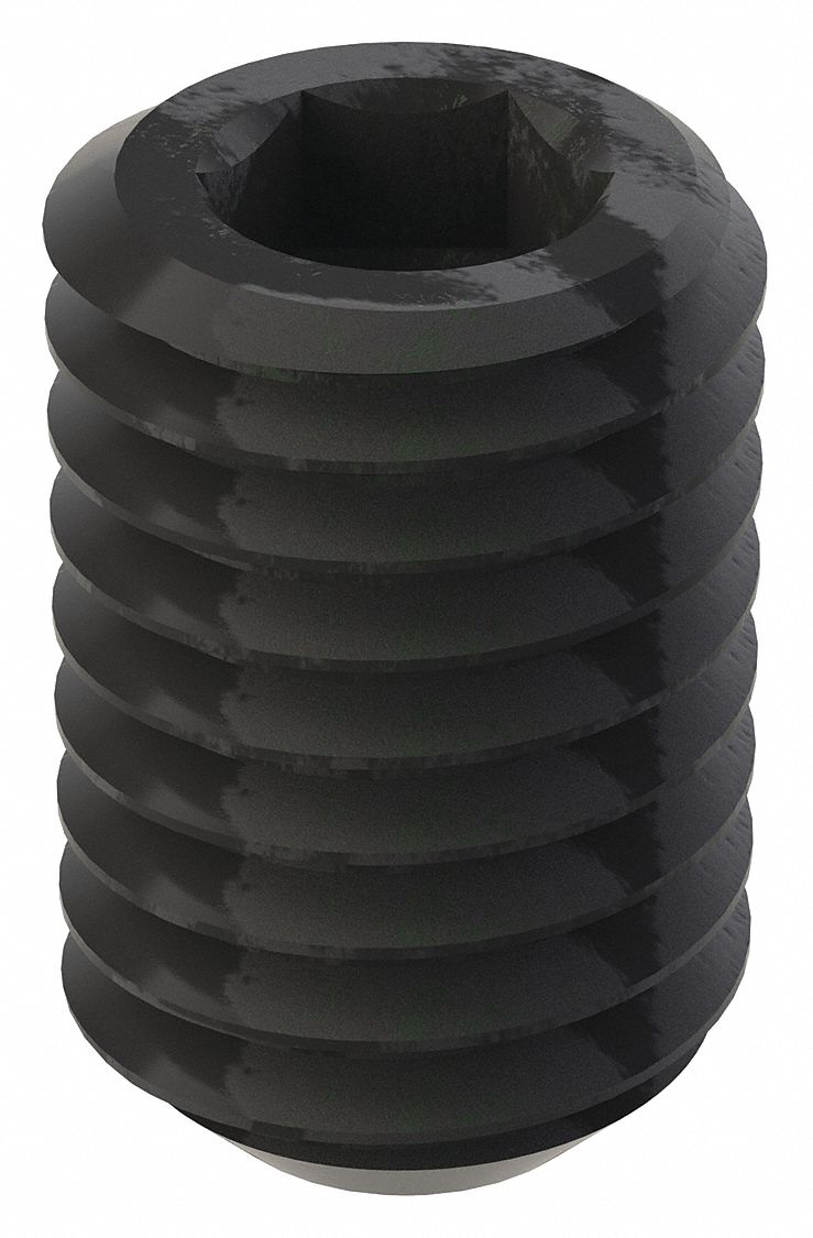 GRAINGER U078400500075 Socket Set Screw Grubscrew Cup Point 1/2 -13 3/4 L PK25