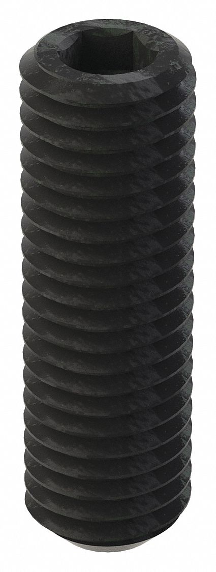 GRAINGER U078400620200 Socket Set Screw Grubscrew Cup Point Type 5/8 -11 2 L PK10