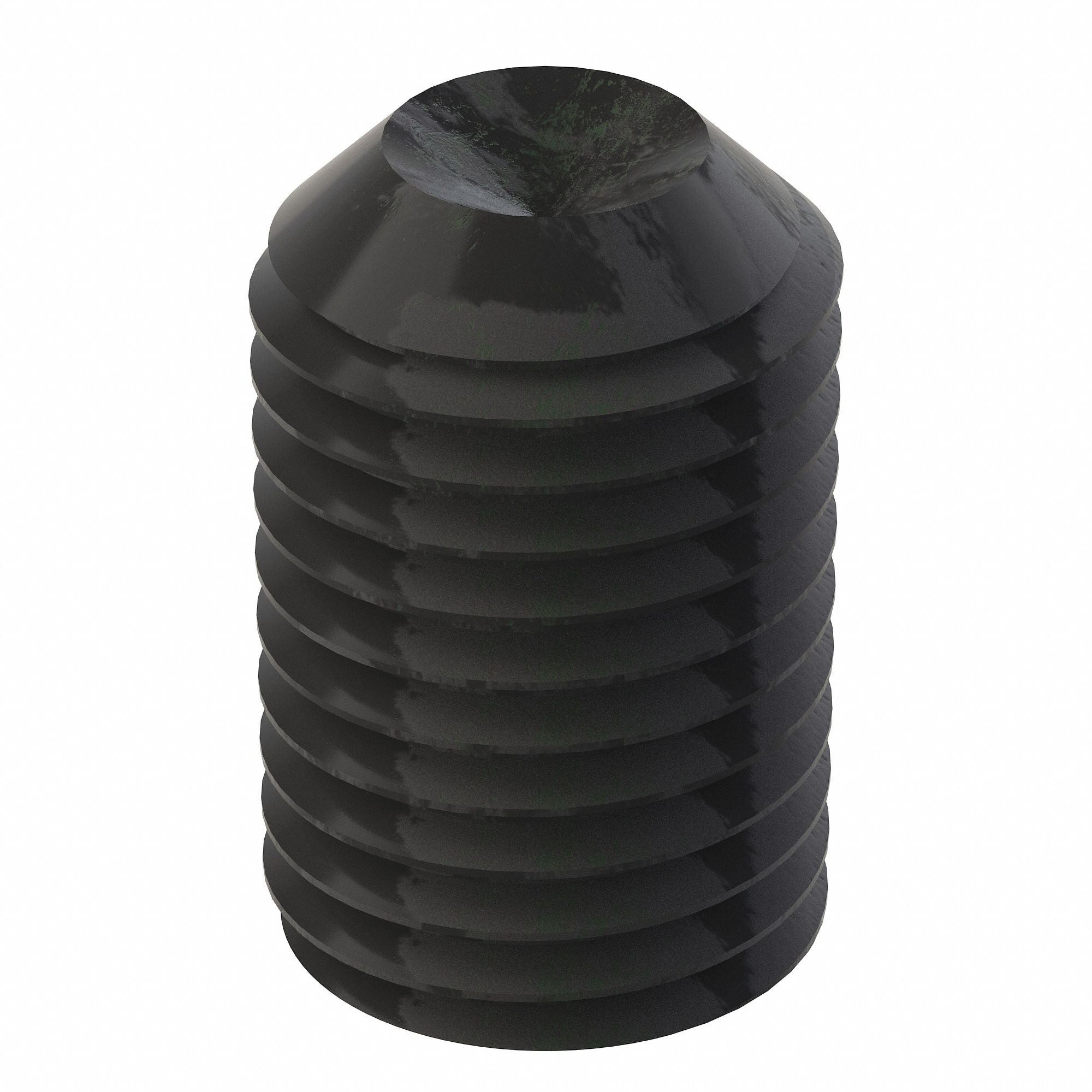 GRAINGER M078401600025 Socket Set Screw Grubscrew Cup Point Type M16-2 25mm L PK25