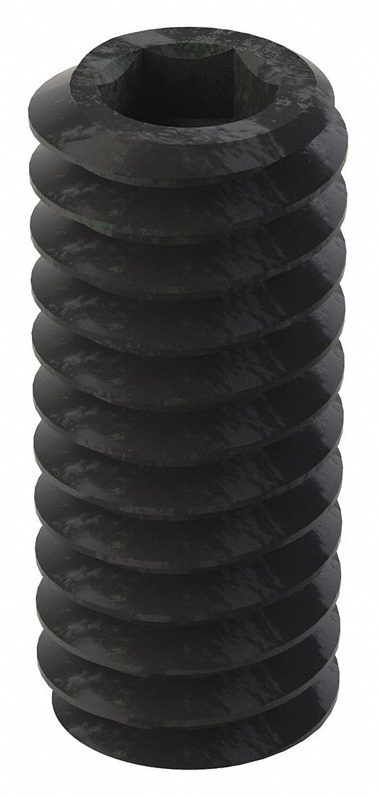 GRAINGER U078000250062 Socket Set Screw Grubscrew Cone Point 1/4 -20 5/8 L PK100