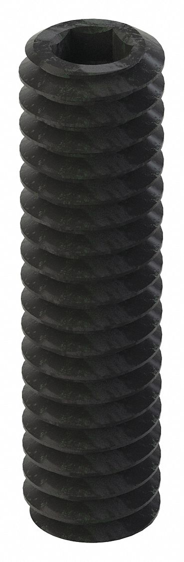 GRAINGER U078000250100 Socket Set Screw Grubscrew Cone Point 1/4 -20 1 L PK100