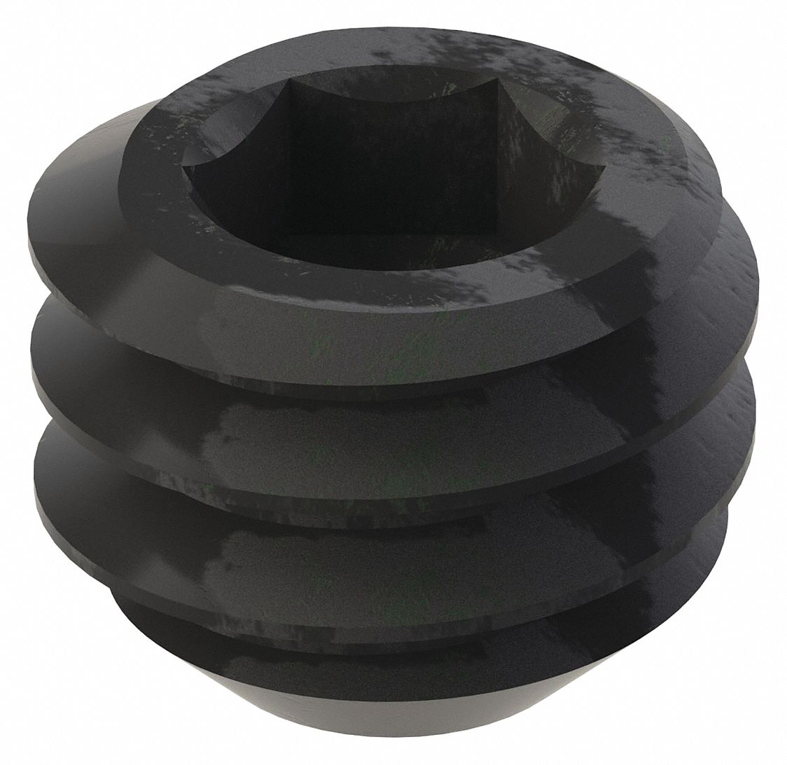 GRAINGER U078100250018 Socket Set Screw Grubscrew Flat Point 1/4 -20 3/16 L PK100