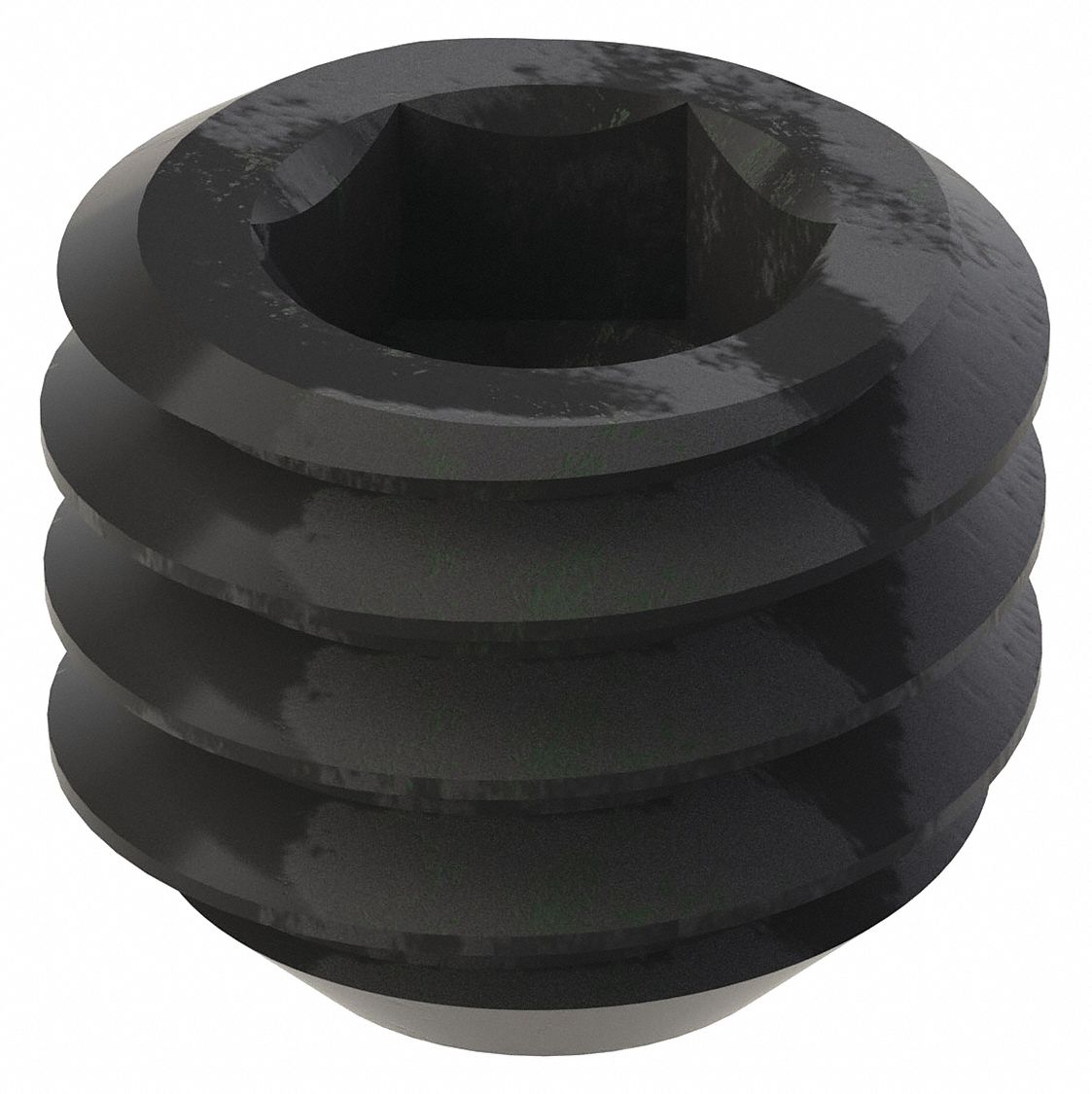 GRAINGER U078100310025 Socket Set Screw Grubscrew Flat Point 5/16 -18 1/4 L PK100
