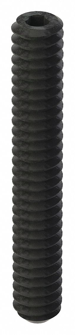 GRAINGER U078400110075 Socket Set Screw Grubscrew Cup Point #4-40 3/4 L PK100