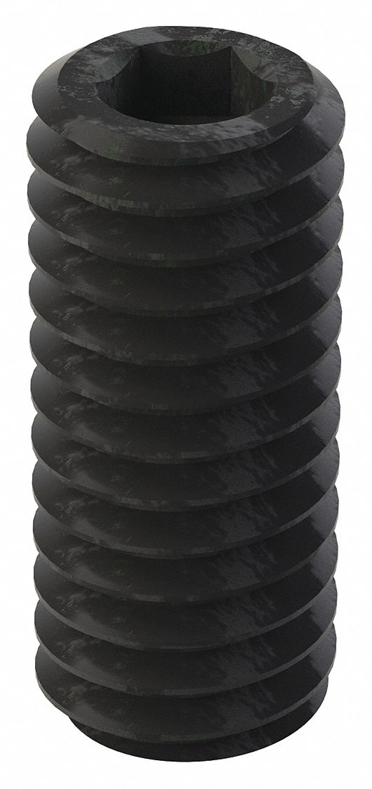 GRAINGER U078450310075 Socket Set Screw Grubscrew Oval Point 5/16 -18 3/4 L PK100