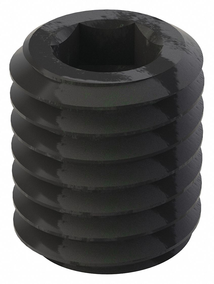 GRAINGER U078450500062 Socket Set Screw Grubscrew Oval Point 1/2 -13 5/8 L PK50