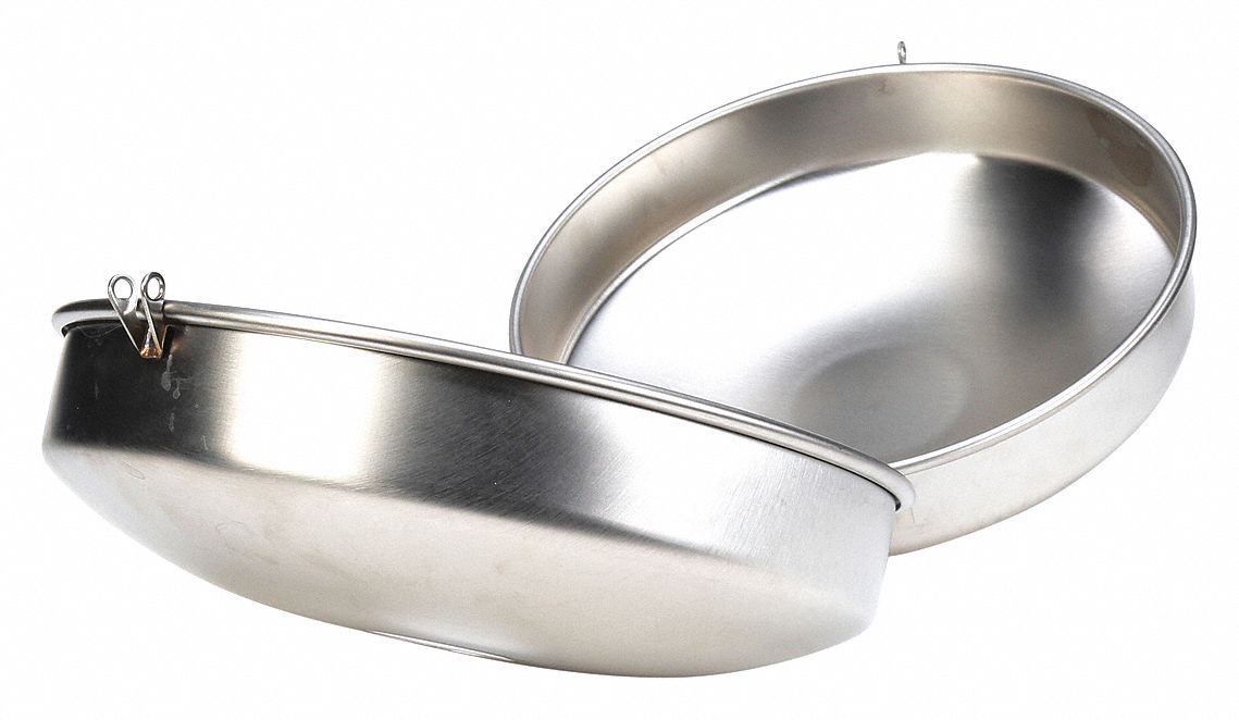 BRADLEY S90009 Bowl and Dust Cover SS 10-3/4in