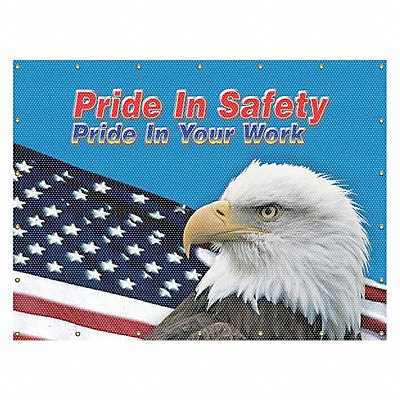 ACCUFORM PWD126YL Welding Curtain 8 ft W Printed Yellow