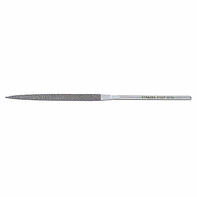 STRAUSS NF2102TD181 Needle File Swiss Barrette 5-1/2 in L