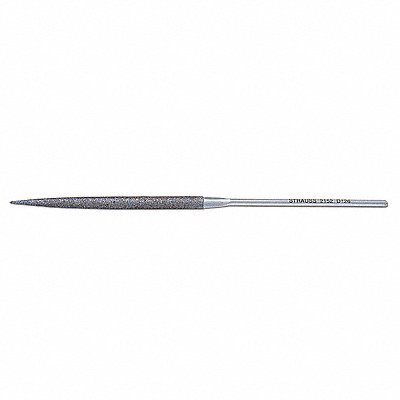STRAUSS NF2152D181 Needle File Swiss Half Round 5-1/2 in L
