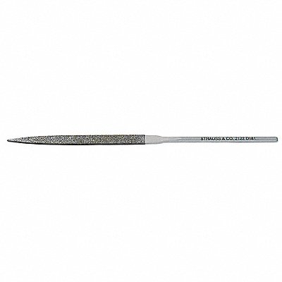 STRAUSS NF2122D126 Needle File Swiss Warding 5-1/2 in L