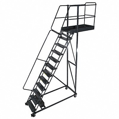 BALLYMORE CL1442 Cantilever Ladder 300lb 182in H 14 Steps