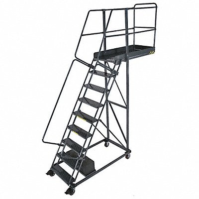 BALLYMORE CL928 Cantilever Ladder 300lb 129 H 9 Steps