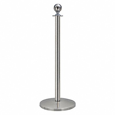 QUEUEWAY QWAY3123P Ball Top Post Polished Stainless Steel