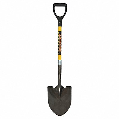 SEYMOUR MIDWEST 49561GR Round Point Shovel 29 in Handle 14 ga.