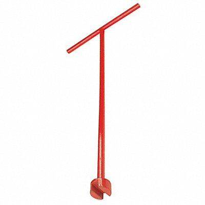 WESTWARD 31MJ72 Meter Key 32 in Steel Powder Coated